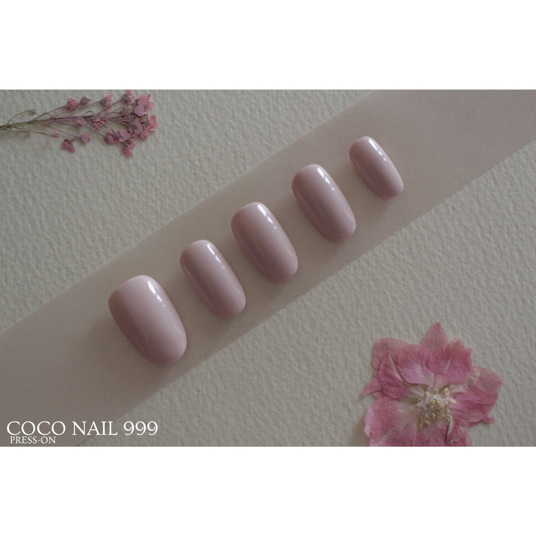 N°9-2 – Soft Blush Elegance | Square Short & Oval