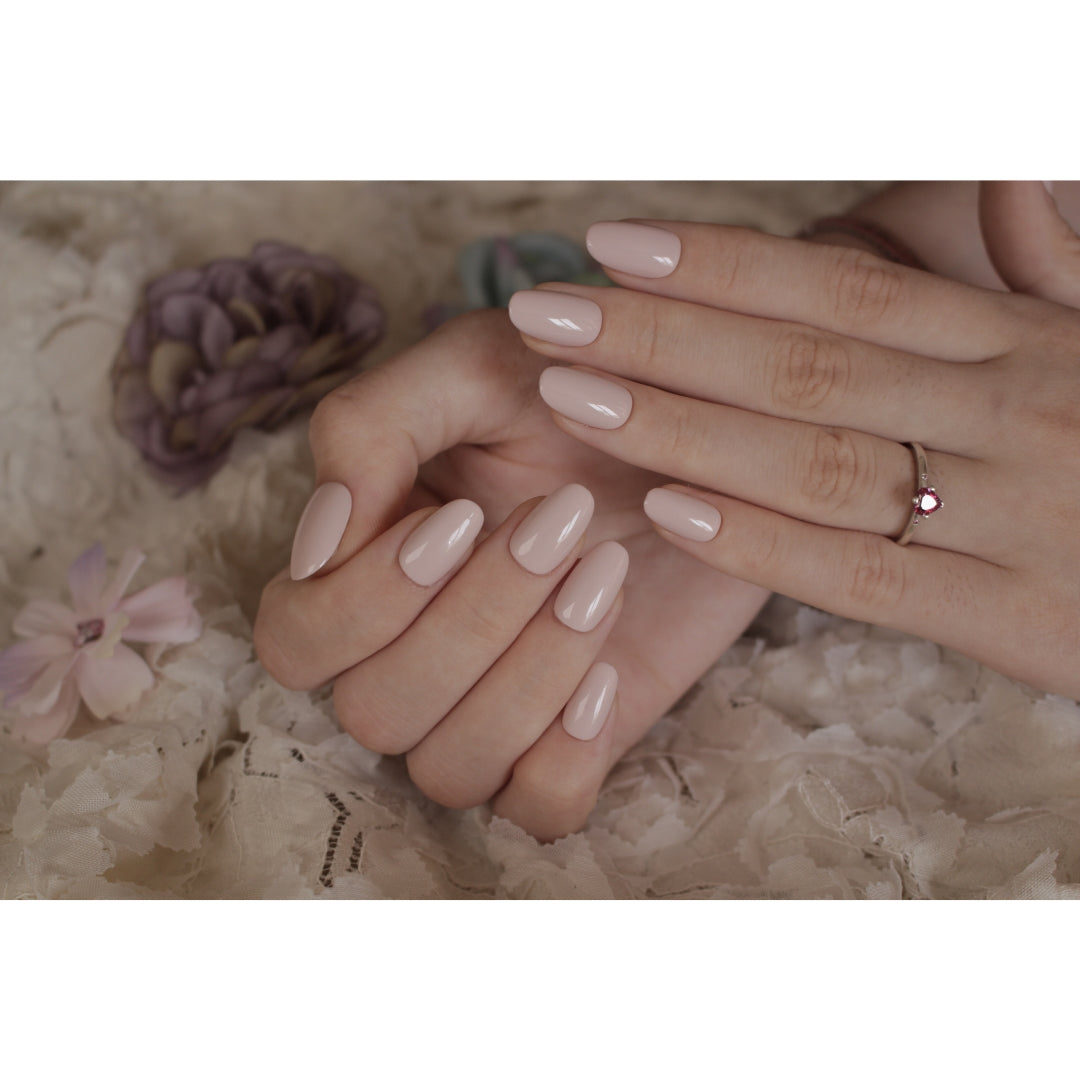 N°9-2 – Soft Blush Elegance | Square Short & Oval
