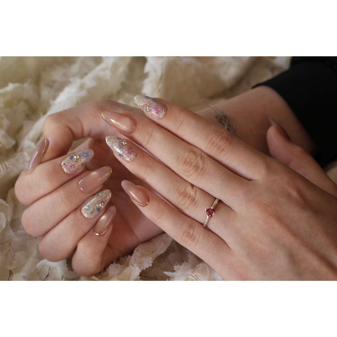 N°19 - Almond Elegance | Press-On Nails by COCO NAIL 999