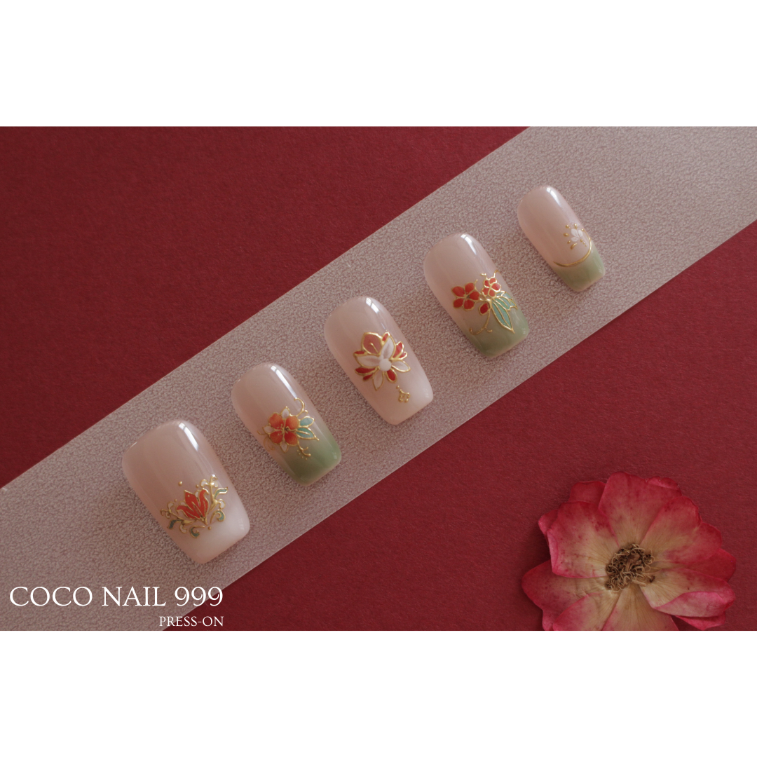 N°56 – Green Blossom | Squoval
