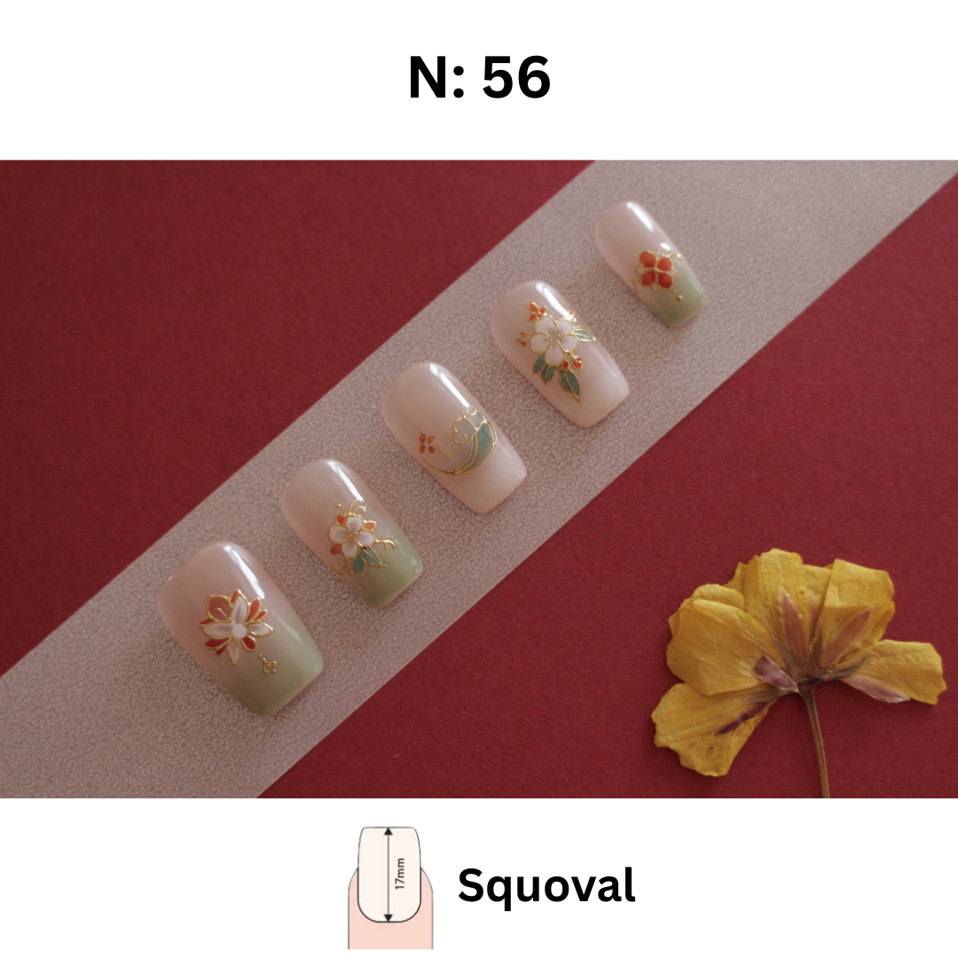 N°56 – Green Blossom | Squoval