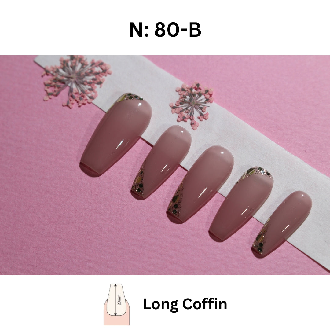 N°80 – Blush Luxe | COCO NAIL 999 Press-On Nails