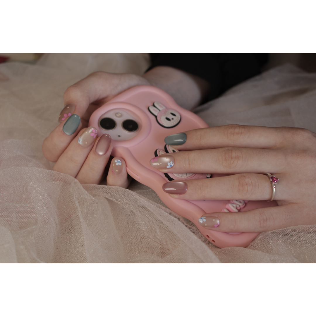 N°88 – Floral Mix | COCO NAIL 999 Press-On Nails