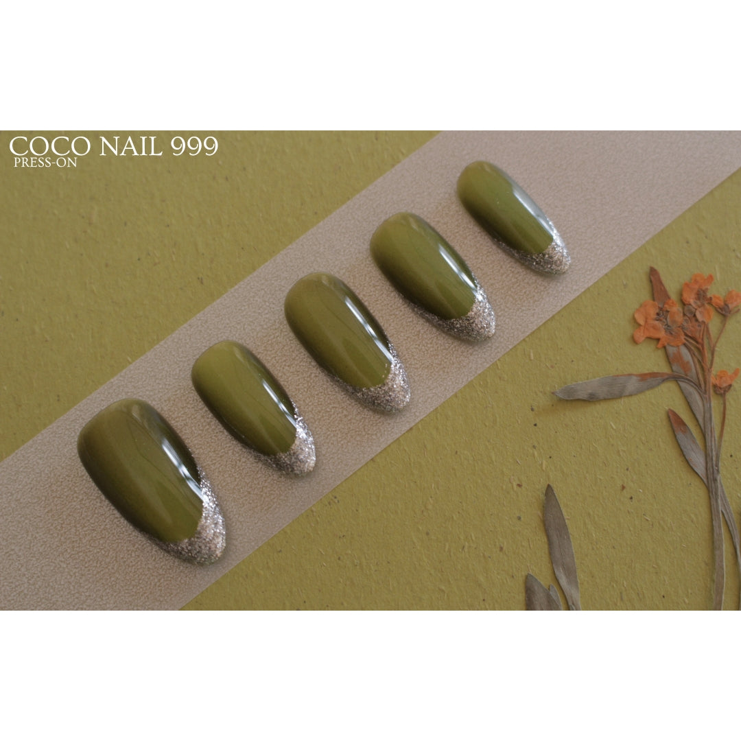 N° F21 – Dual French Elegance | Almond 22mm