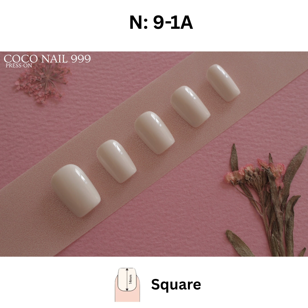 N°9 — Pure White Minimalist | Square & Oval