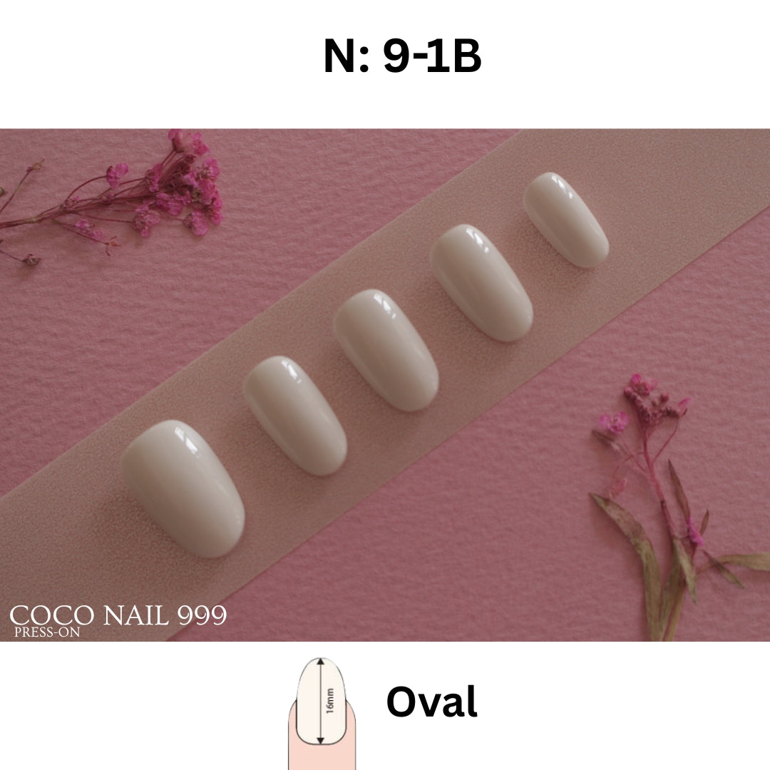 N°9 — Pure White Minimalist | Square & Oval