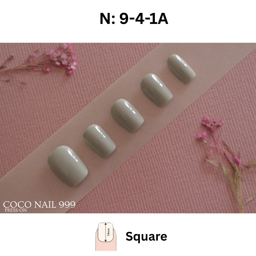N°9-4 — Cloudy Light Blue | Square, Oval & Almond