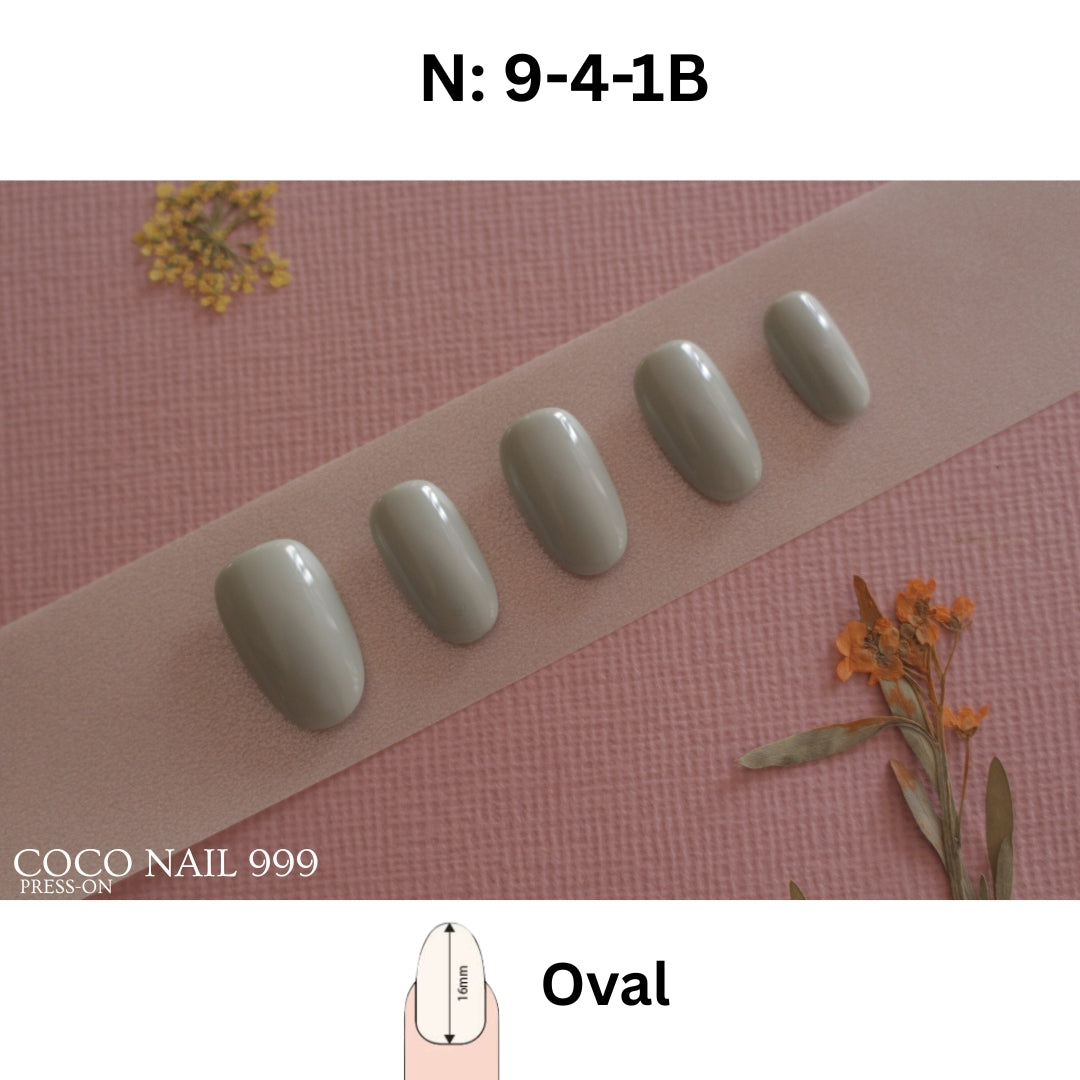 N°9-4 — Cloudy Light Blue | Square, Oval & Almond