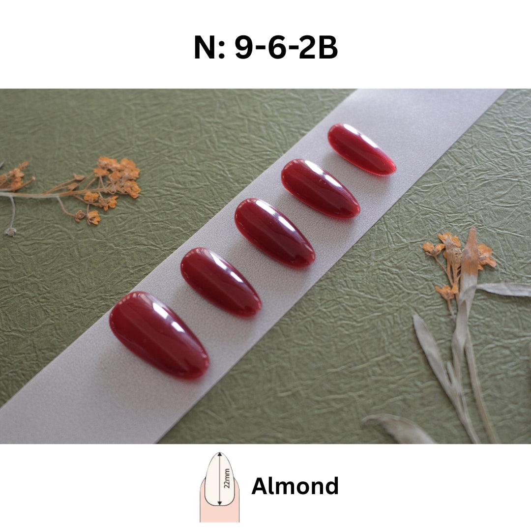 N°9-6 – Classic Red | Square • Oval • Square Medium • Almon