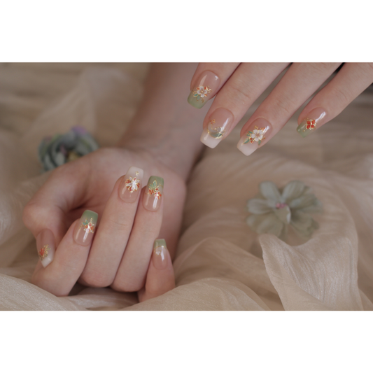 N°56 – Green Blossom | Squoval