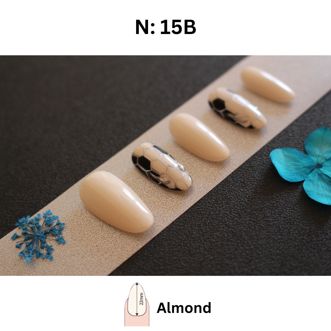 N°15 – Goal Glam | Press-On Nails by COCO NAIL 999
