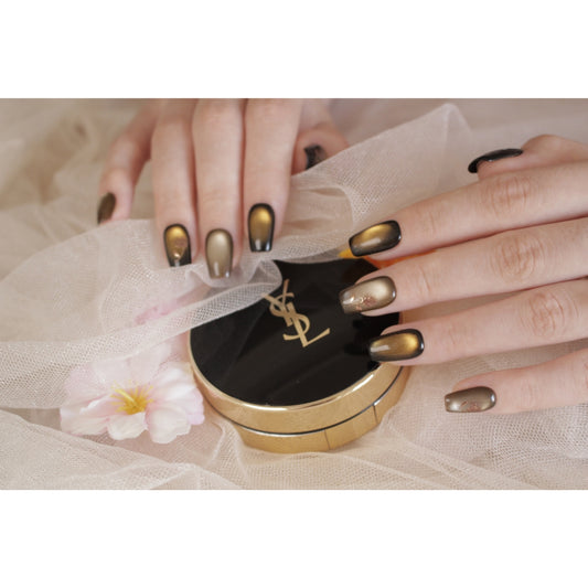 N°47 — Elegant Earthy Ombré | Square & Squoval