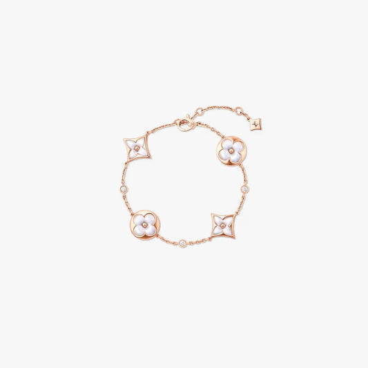 Luxurious Bracelet with Floral Motifs  #A2088-2