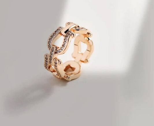 Rose Glow Elegance Ring