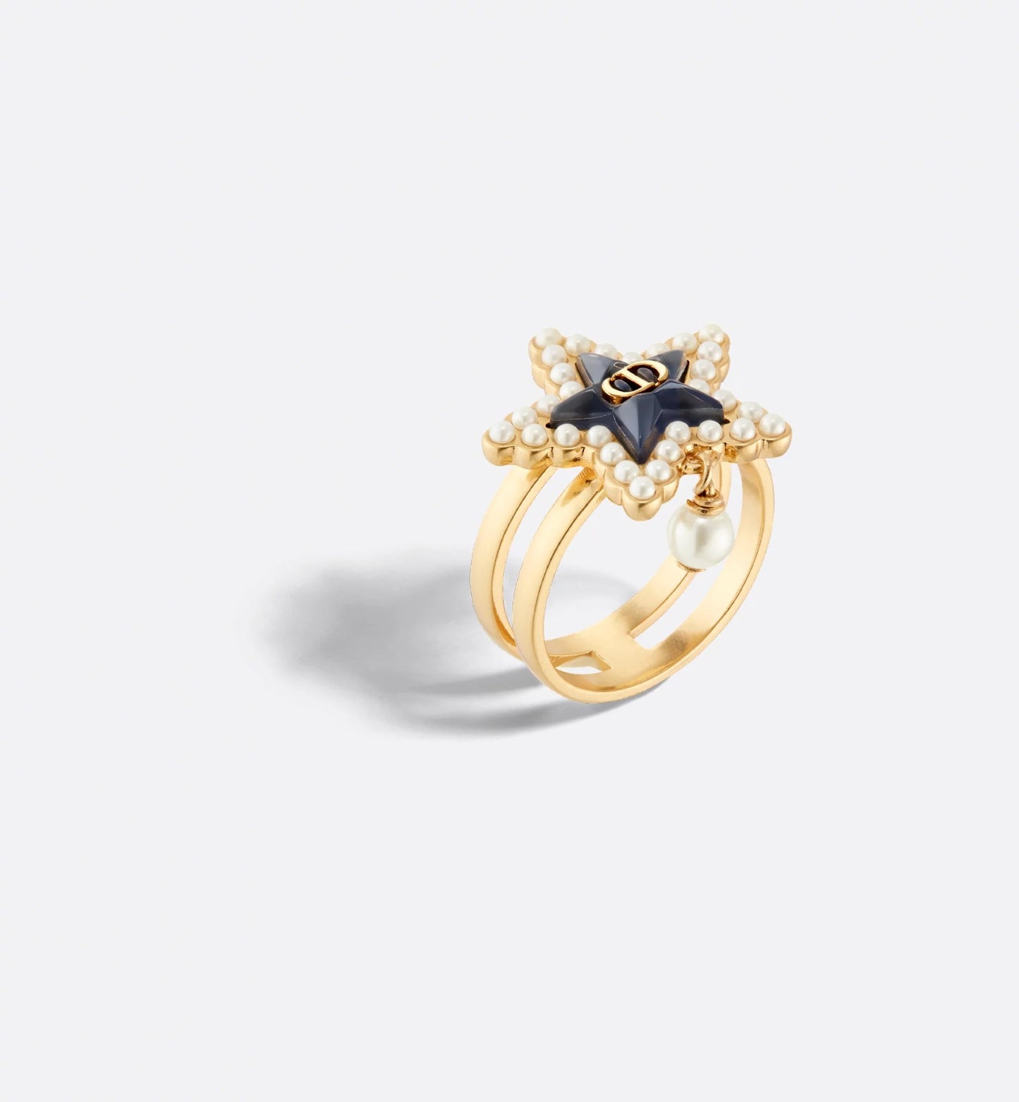 The full name is Petit CD Lucky Baroque Ring Gold-Finish Metal with Embellishments #D1237